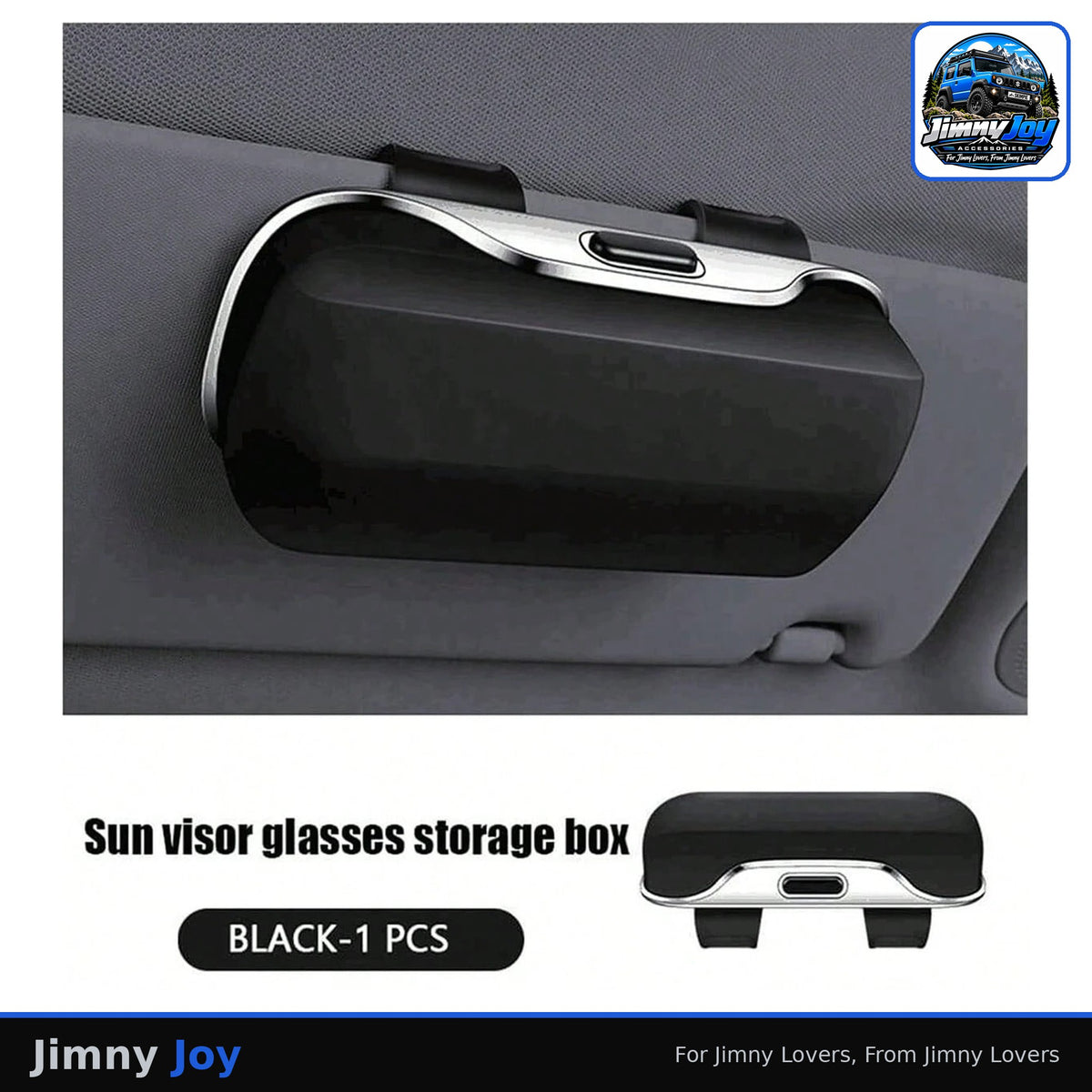 Jimny Joy Sun Visor Sunglasses Holder ๐ถ๏ธ