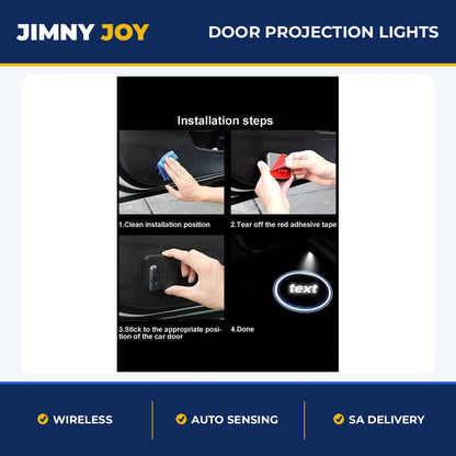 Jimny Suzuki Logo Door Projection Lights (2 Pack) 💡