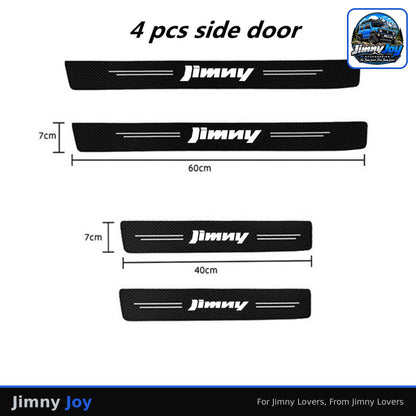 Jimny Joy Carbon Fibre Sill & Tailgate Protector Strips 🏁