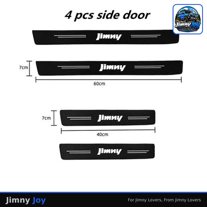 Jimny Joy Carbon Fibre Sill & Tailgate Protector Strips 🏁