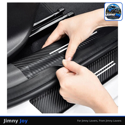Jimny Joy Carbon Fibre Sill & Tailgate Protector Strips 🏁