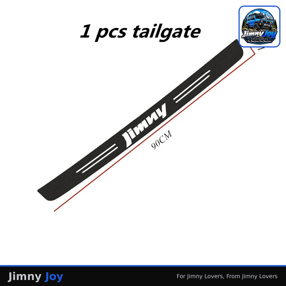 Jimny Joy Carbon Fibre Sill & Tailgate Protector Strips 🏁