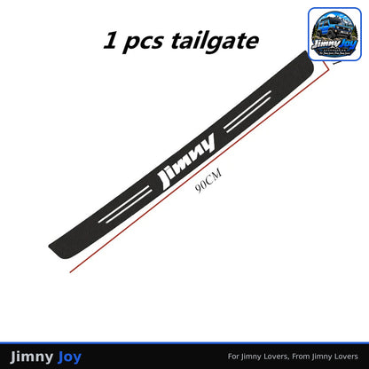 Jimny Joy Carbon Fibre Sill & Tailgate Protector Strips 🏁