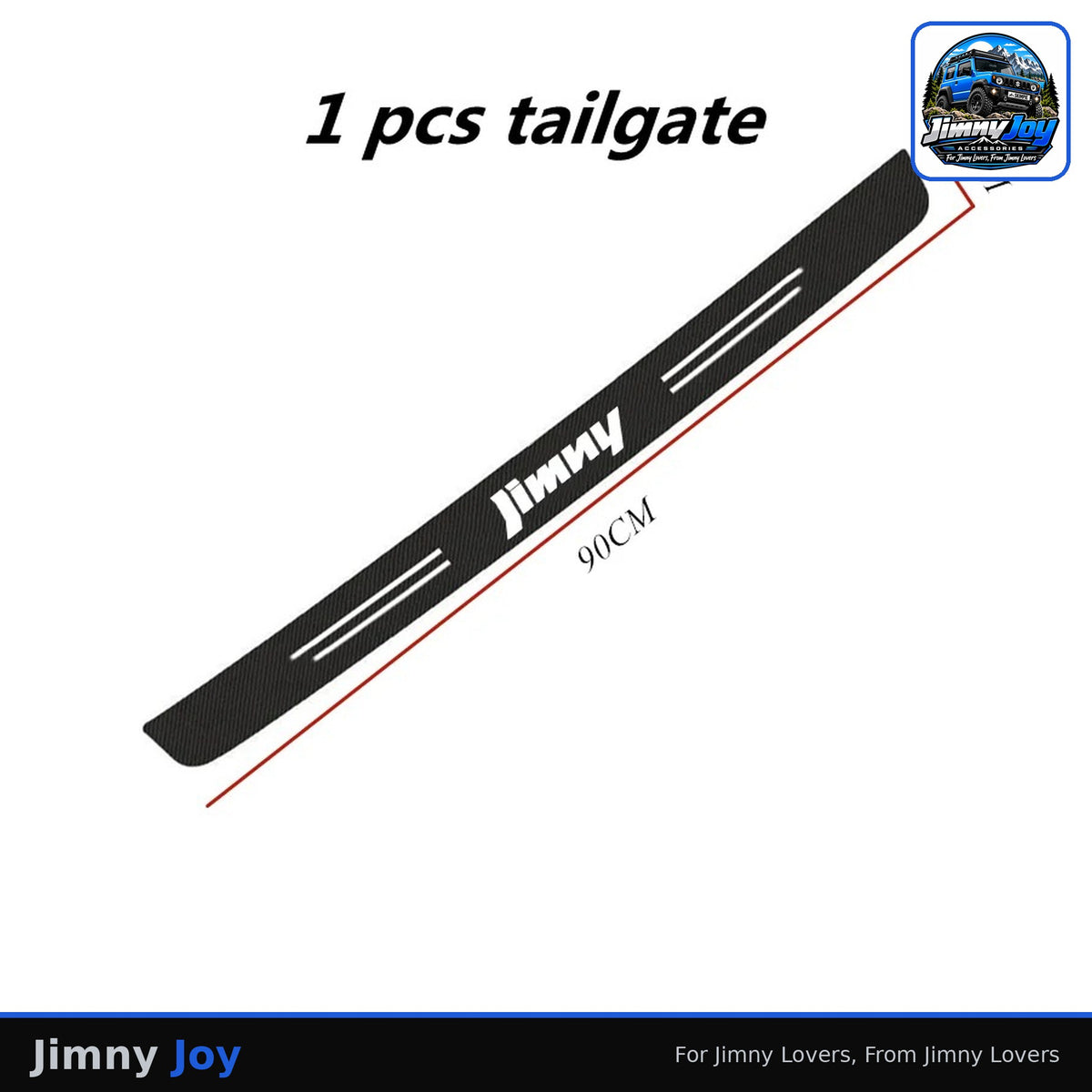 Jimny Joy Carbon Fibre Sill & Tailgate Protector Strips 🏁