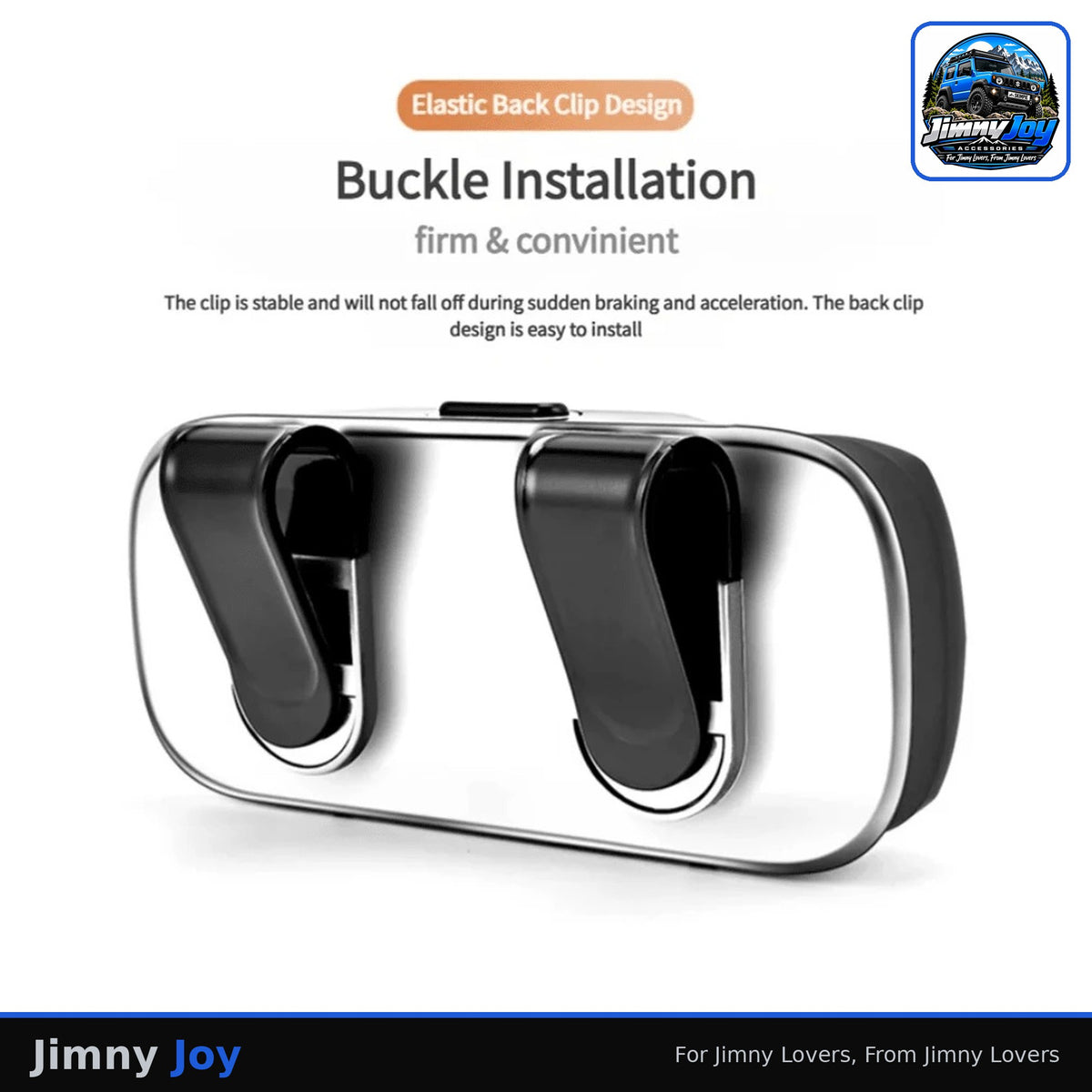 Jimny Joy Sun Visor Sunglasses Holder 🕶️