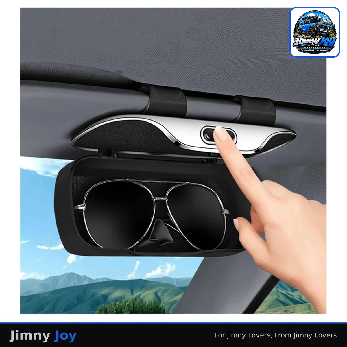Jimny Joy Sun Visor Sunglasses Holder 🕶️