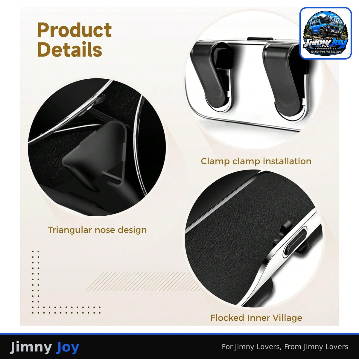 Jimny Joy Sun Visor Sunglasses Holder 🕶️