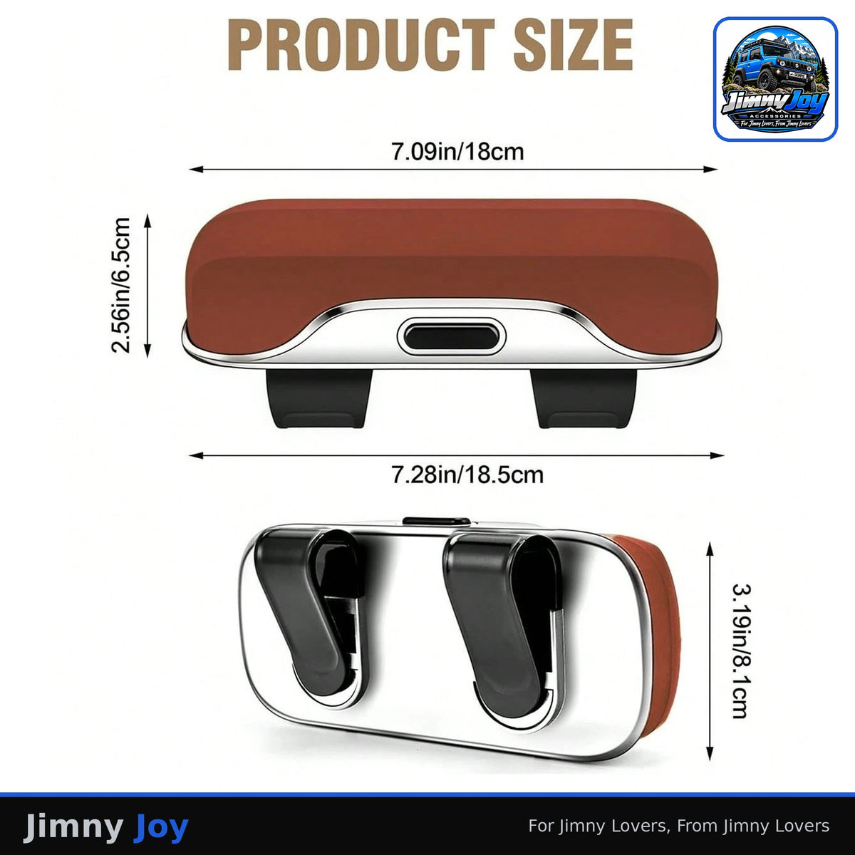 Jimny Joy Sun Visor Sunglasses Holder 🕶️